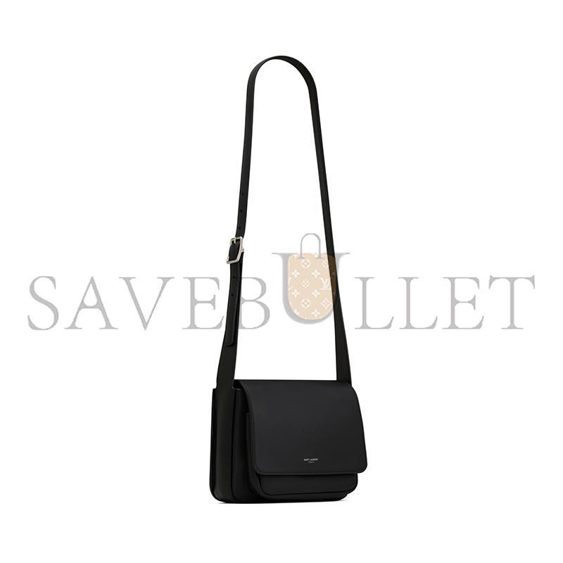 YSL SAINT LAURENT SMALL SATCHEL IN SMOOTH LEATHER 819627AAD491000 (21*16*5cm)
